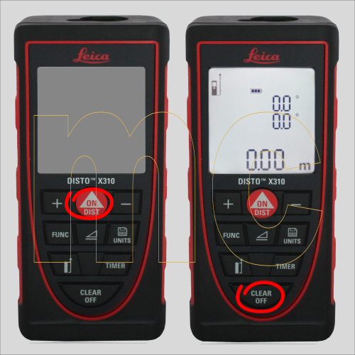Using a Disto-X2 01