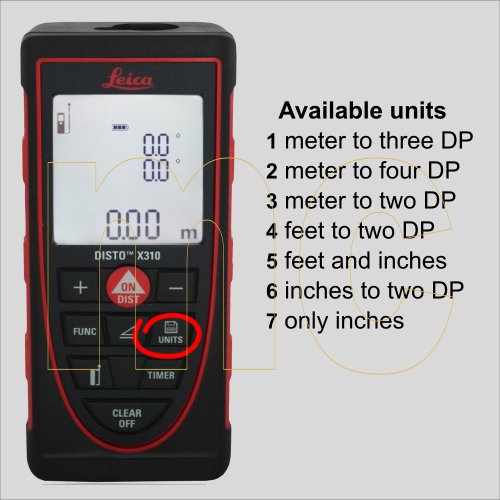 Using a Disto-X2 03