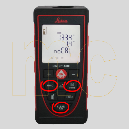 Using a Disto-X2 10